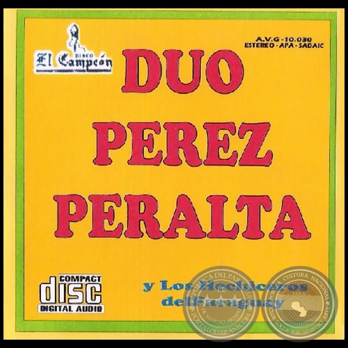 DÚO PÉREZ PERALTA Y LOS HECHICEROS DEL PARAGUAY